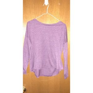 Purple Long Sleeve Shirt